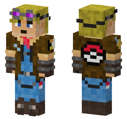 Flying Gym Leader Minecraft skin