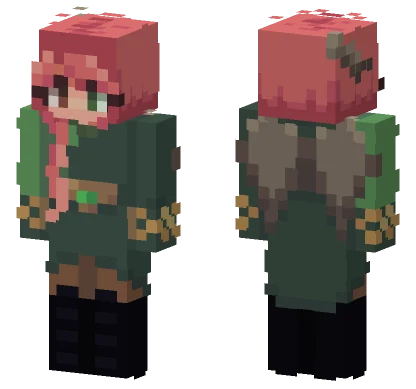 Flying Through Trees SMP Persona Minecraft skin