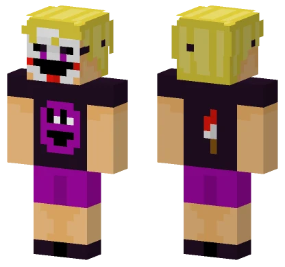 FNAF Guy 2 0 Minecraft skin