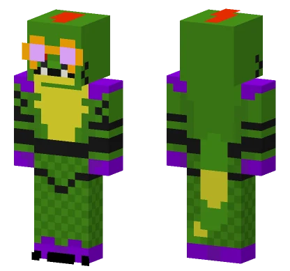 FNAF Monty Minecraft skin