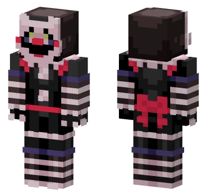 FNAF Puppet Redesign Vers 3 Minecraft skin