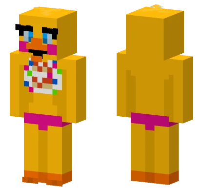 Fnaf Toy Chica Minecraft skin