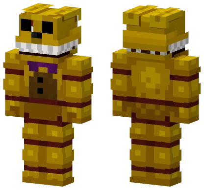Fnaf Witch Animatronic Minecraft skin