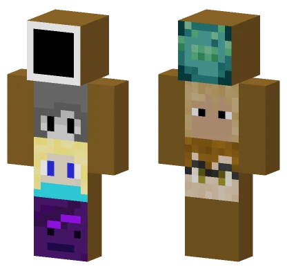 Follower Shoutout Wood Level Minecraft skin