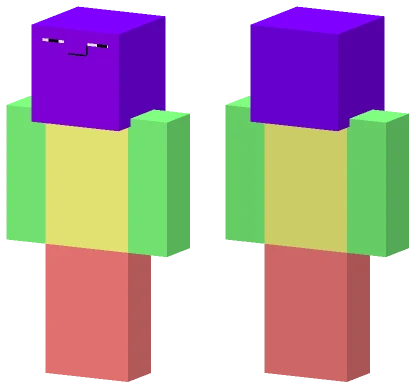 Following Eye Rainbow New Minecraft skin