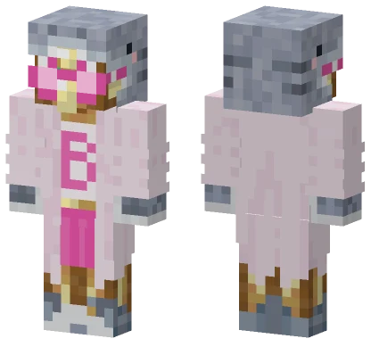 Foolish Barbie Lab Coat Minecraft skin