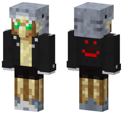 Foolish Dark Cucurucho Jacket Minecraft skin
