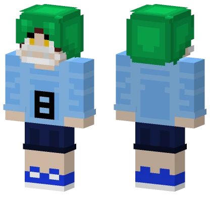 Football Gasp Player Minecraft skin