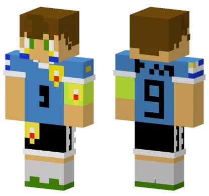 Football Greener 2 0 Minecraft skin