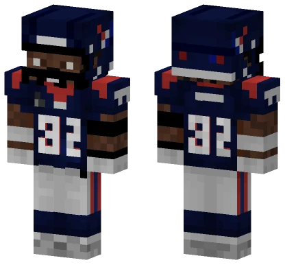 Football Jersey 32 Minecraft skin