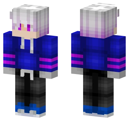 For Galaxy Senpai Minecraft skin