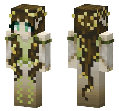 Forest Elf Minecraft skin