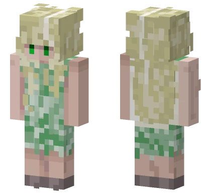 Forest Girl Minecraft skin