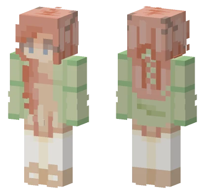 Forest Maid Minecraft skin