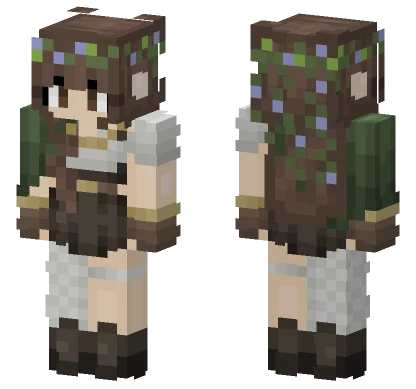 Forest Nymph Outfit Minecraft skin
