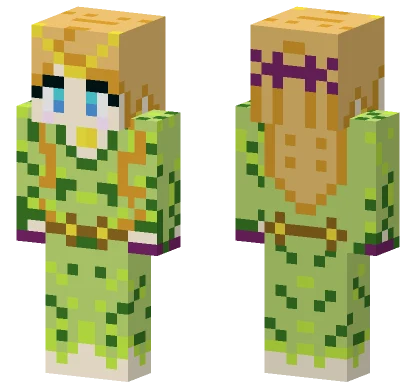 Forest Princess Minecraft skin