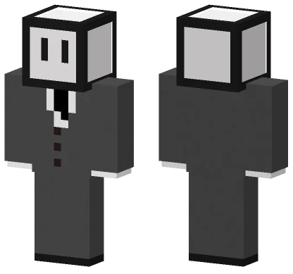 Formal Black Suit Minecraft skin