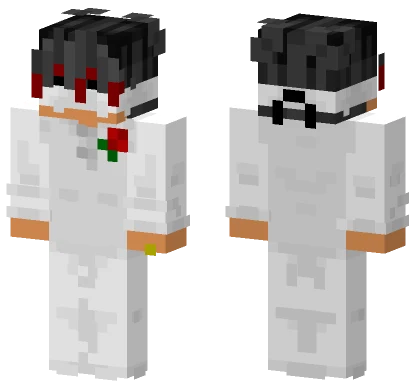 Formal Black Suit Minecraft skin
