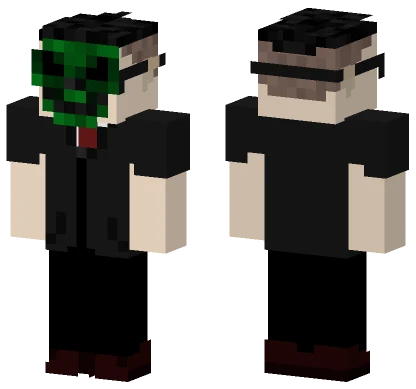 Formal Gentleman Suit Minecraft skin