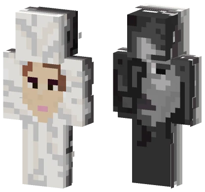 Formal White Suit Minecraft skin