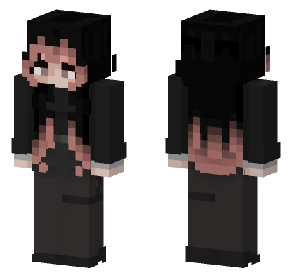 Formal Zoe Minecraft skin