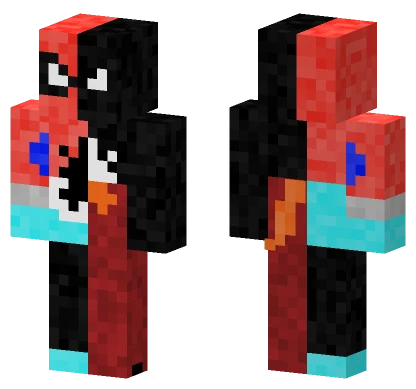 Four Suited Spider Man Minecraft skin