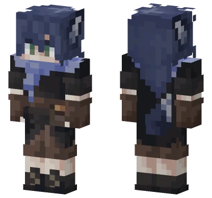 Fox Adventure Minecraft skin