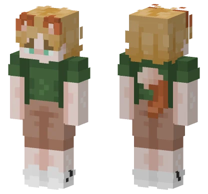 Fox Boy Minecraft skin