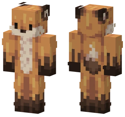 Fox Classic HD Minecraft skin