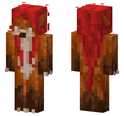 Fox Furry Minecraft skin