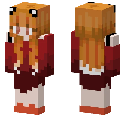 Fox Girl Minecraft skin