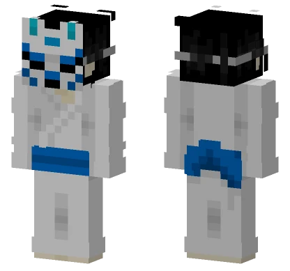 Fox Mask Boy Minecraft skin