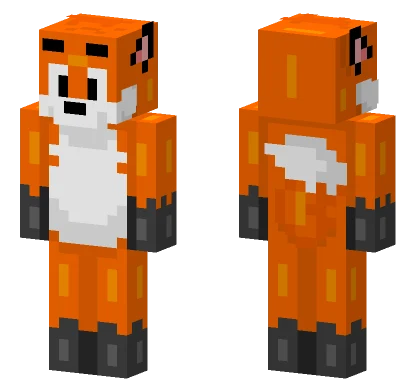 Fox V1 Minecraft skin