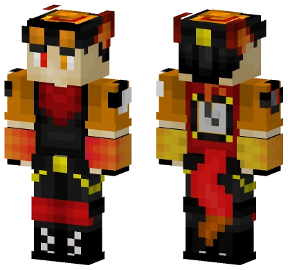 Fox1timer New Update Minecraft skin