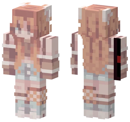 Foxes At Play Minecraft skin