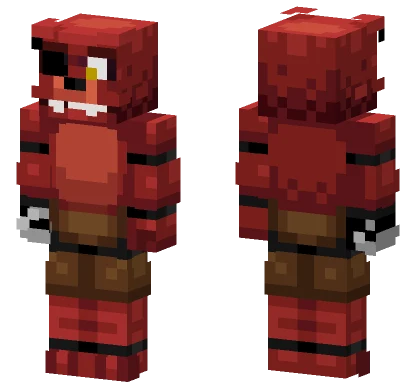 Foxy Minecraft skin
