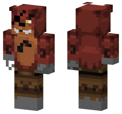 Foxy Minecraft skin