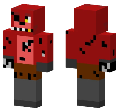 Foxy Minecraft skin