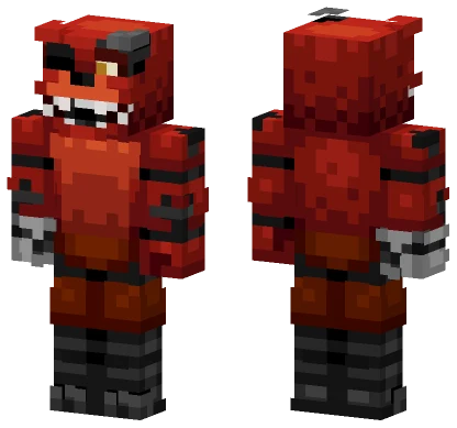 Foxy Minecraft skin