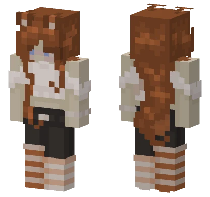 Foxy Foxy Minecraft skin