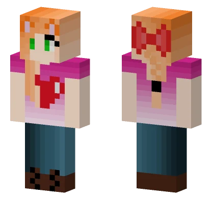Foxy Girl Minecraft skin