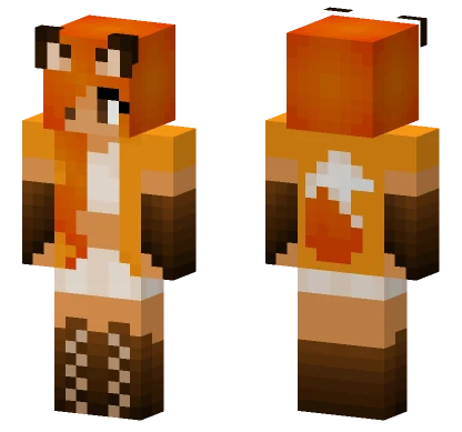 Foxy Girl Minecraft skin
