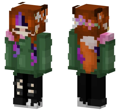 Foxy Me Minecraft skin