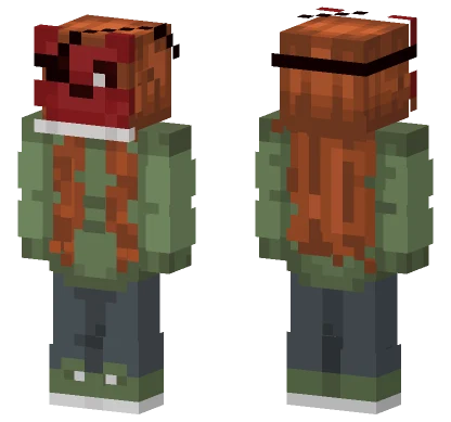 Foxy Me2 Minecraft skin