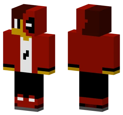 Foxy The Pirate Fox Minecraft skin