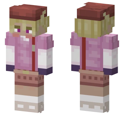 Fran Snow Devil Girl Minecraft skin