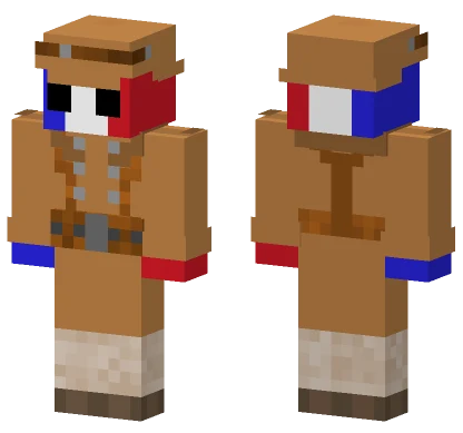 France Soldier Minecraft skin
