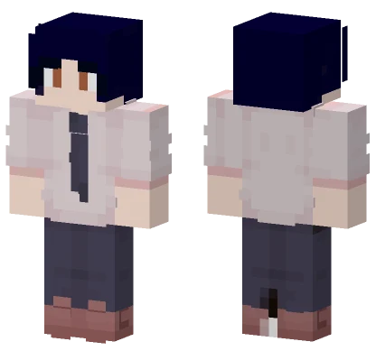 Francis 4k Denji Minecraft skin