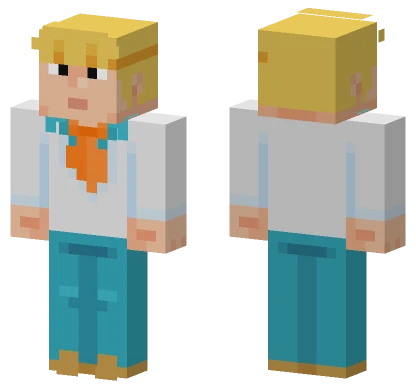 Fred Jones Minecraft skin