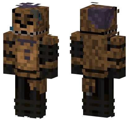 Fredbear Minecraft skin